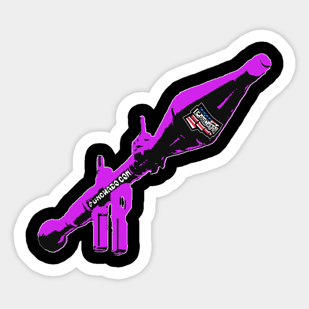 RPG Punchado, v. Magenta Sticker by punchado